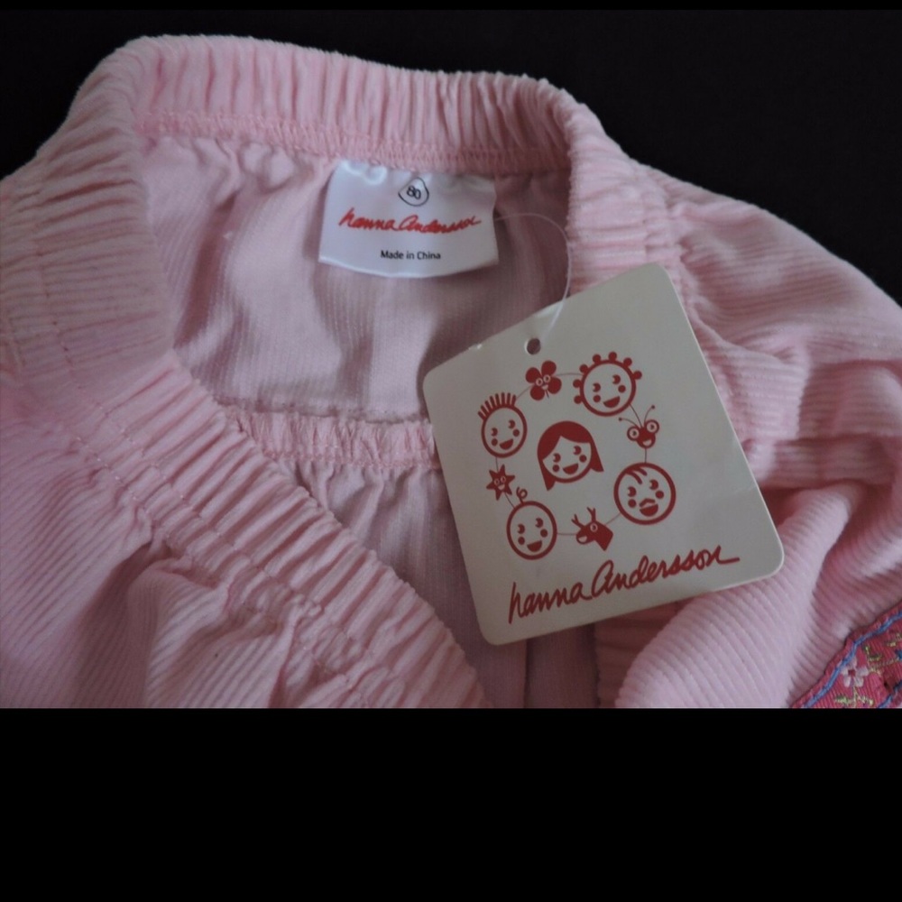 Hanna Andersson Pink Corduroy Skirt Size 80 18-24M - Picture 4 of 5
